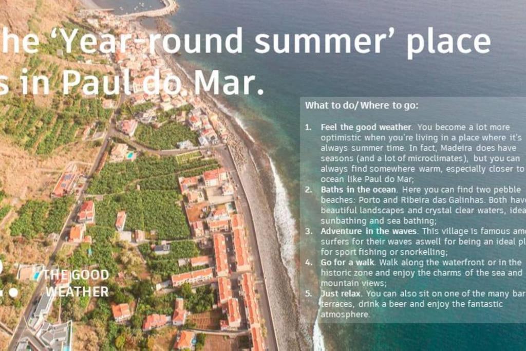 Villa Sunset Avenue Paul do Mar  Exterior photo